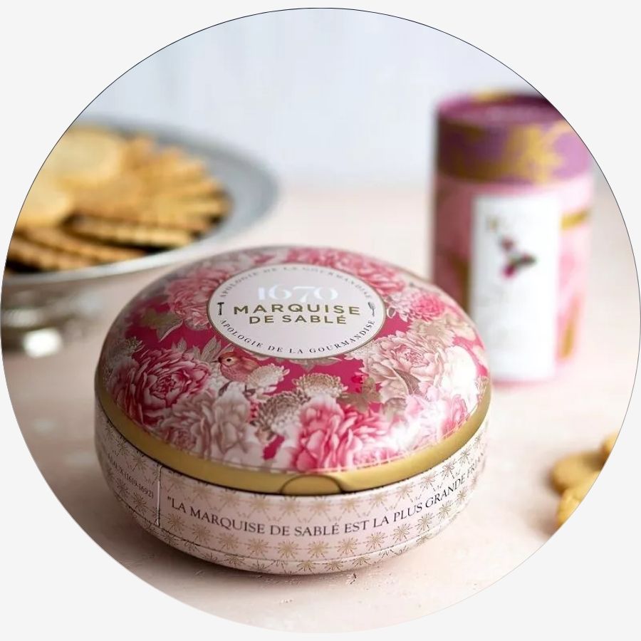 Biscuits pépites d'abricot La Sablésienne en mise en scène sensorielle.