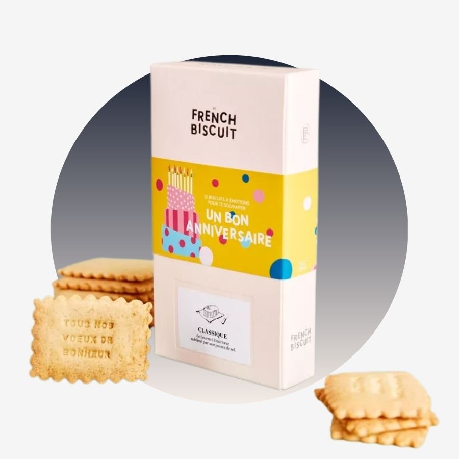 Biscuits “Joyeux anniversaire” - LE FRENCH BISCUIT - ALTHEA