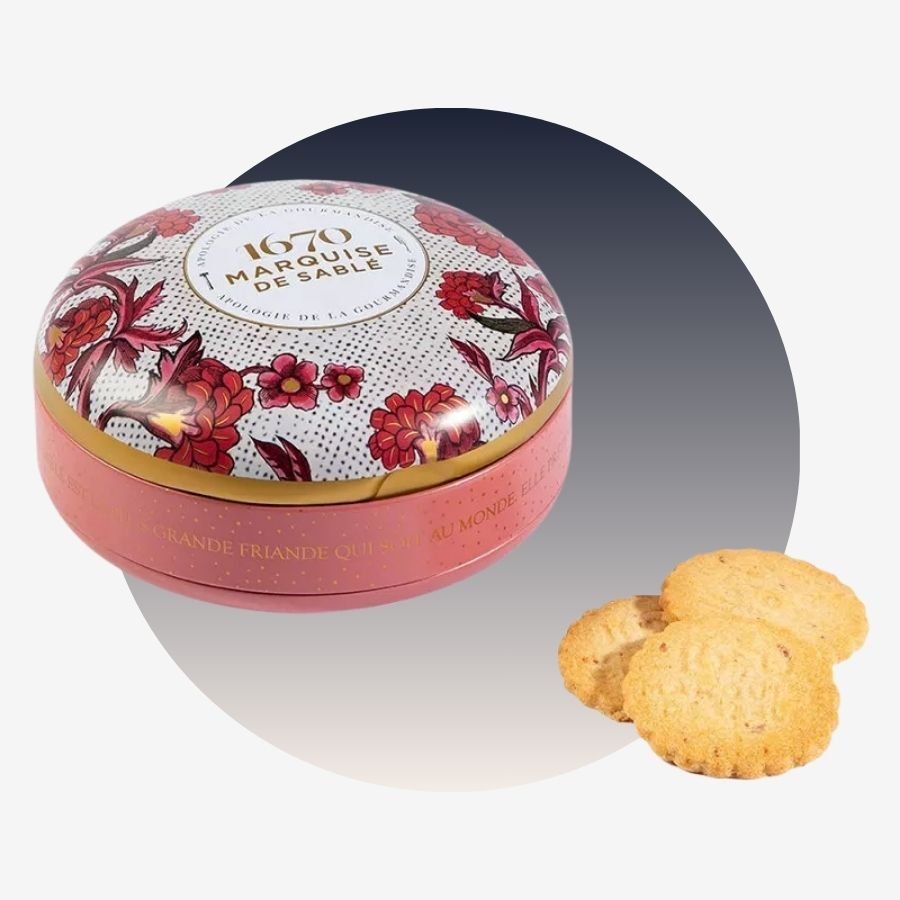 Biscuits sablés pépites de framboise - LA SABLÉSIENNE - ALTHEA