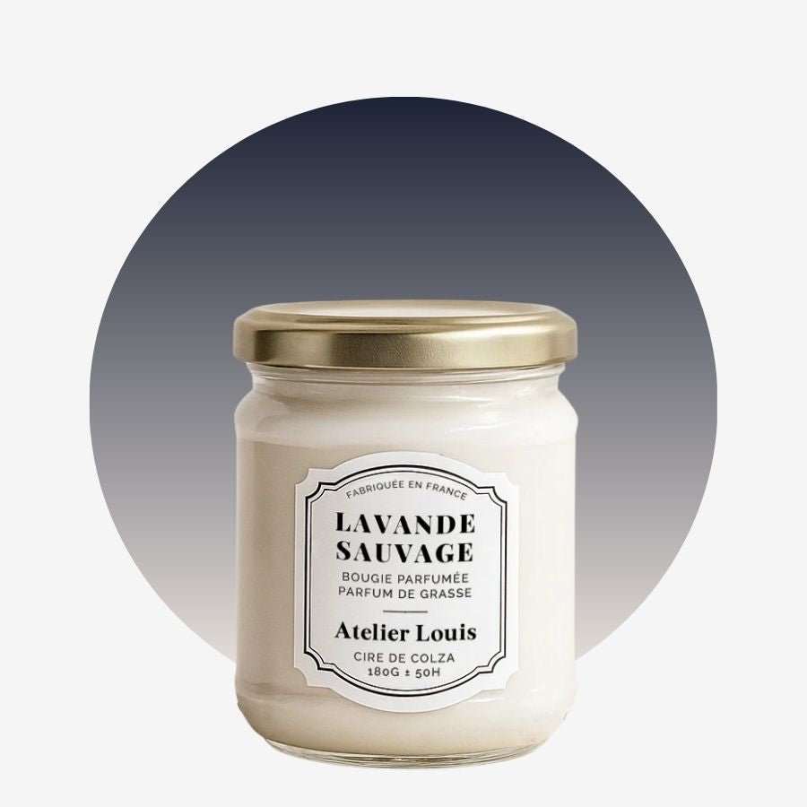 Bougie Parfumée Lavande Sauvage - ATELIER LOUIS - ALTHEA