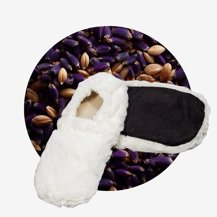 Chaussons Bouillotte Beige - L'ARTISAN DU BIEN - ÊTRE - ALTHEA