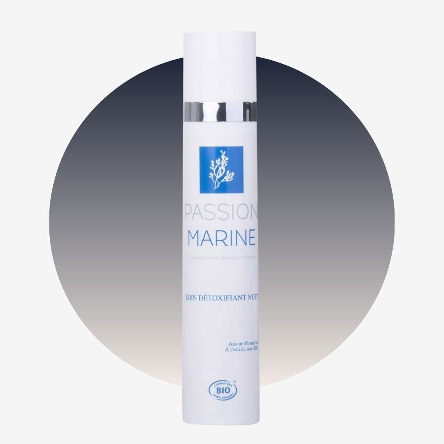 Crème détoxifiante nuit aux actifs marins et eau de rose - PASSION MARINE - ALTHEA