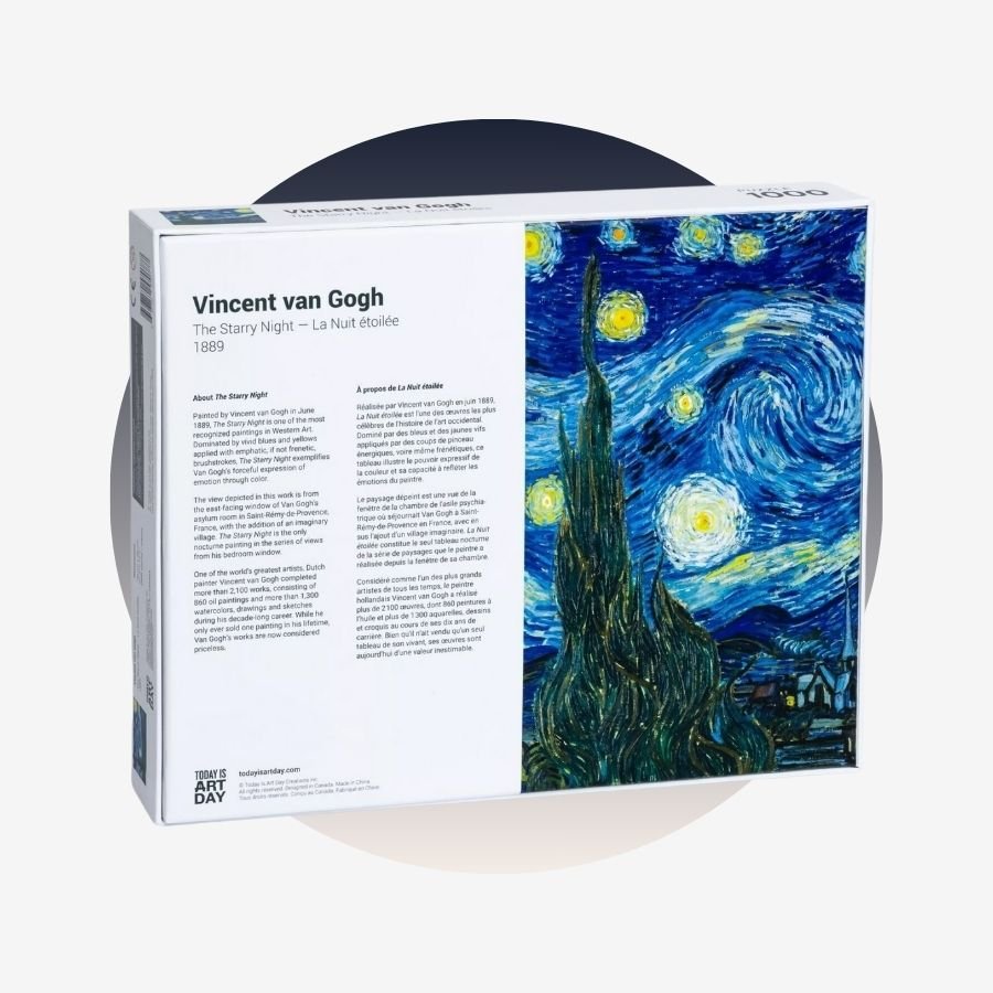 Puzzle d’art La Nuit étoilée – 1000 pièces - TODAY IS ART DAY - ALTHEA