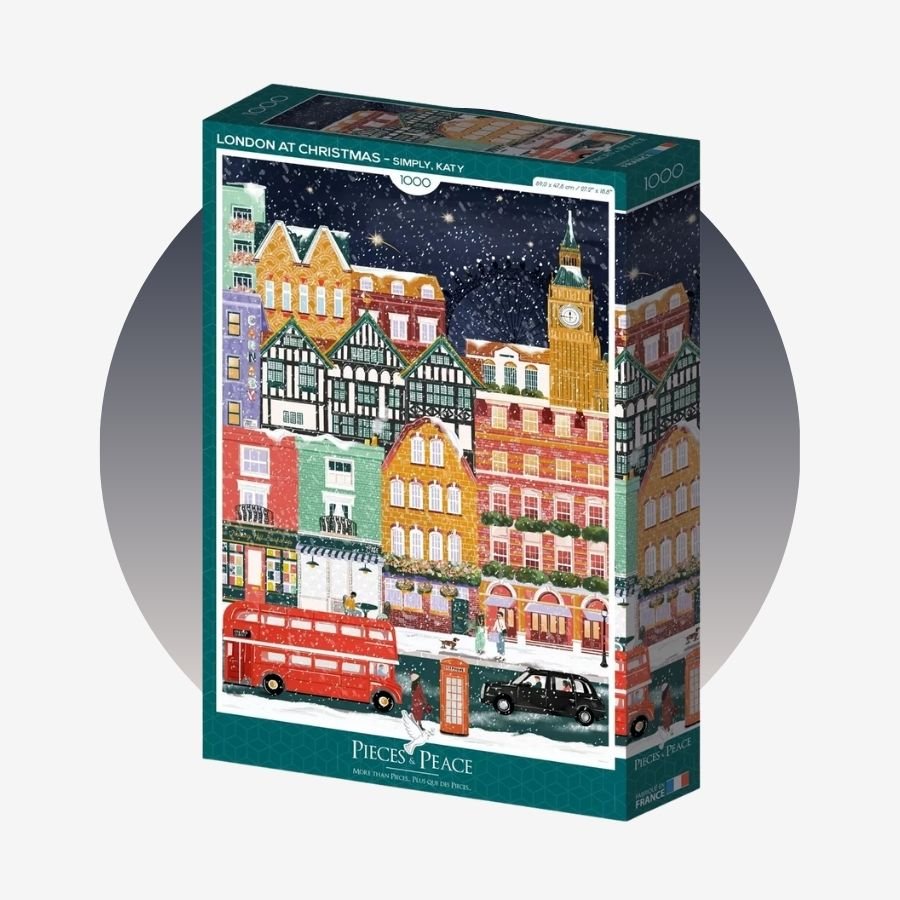Puzzle Londres à Noël – 1000 pièces - PIECES AND PEACE - ALTHEA